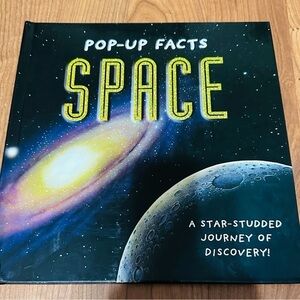 Pop-Up Facts. Space. Hardcover A star studded Journey of discovery! Collectible